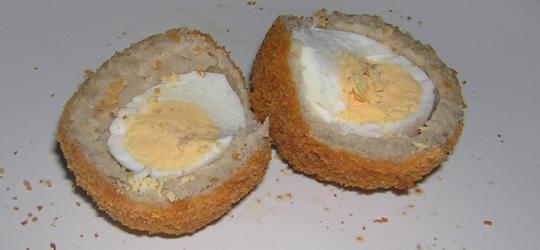Scotch Egg (cut open)